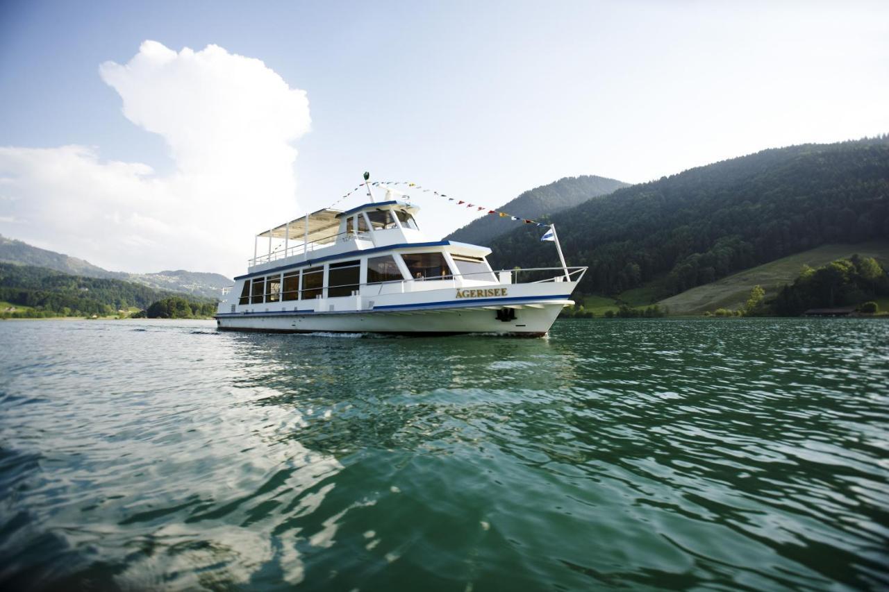 Seminarhotel Am Aegerisee Unterägeri Buitenkant foto
